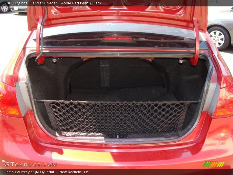 Apple Red Pearl / Black 2008 Hyundai Elantra SE Sedan