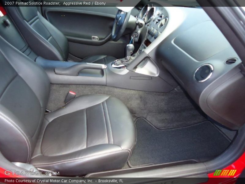 Aggressive Red / Ebony 2007 Pontiac Solstice Roadster