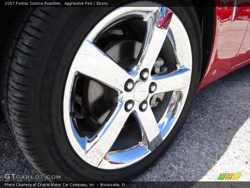 Aggressive Red / Ebony 2007 Pontiac Solstice Roadster