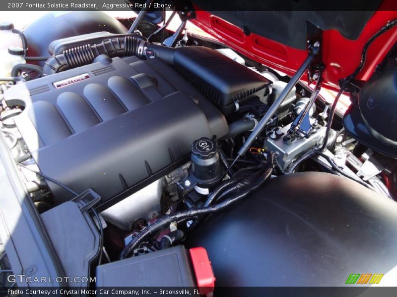 Aggressive Red / Ebony 2007 Pontiac Solstice Roadster