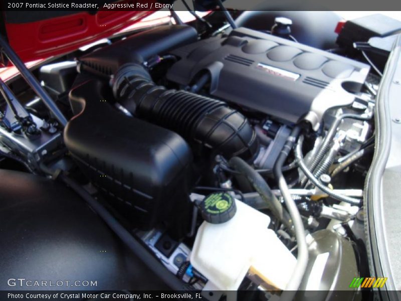 Aggressive Red / Ebony 2007 Pontiac Solstice Roadster