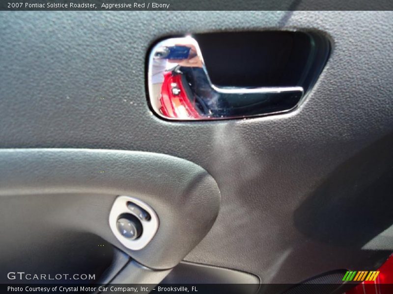 Aggressive Red / Ebony 2007 Pontiac Solstice Roadster