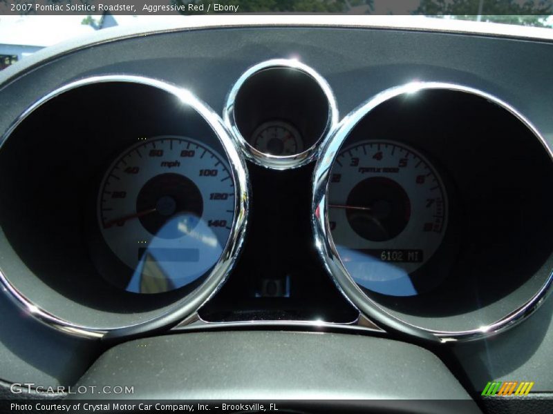 Aggressive Red / Ebony 2007 Pontiac Solstice Roadster