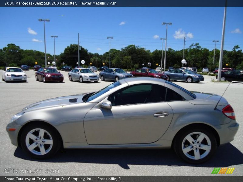 Pewter Metallic / Ash 2006 Mercedes-Benz SLK 280 Roadster