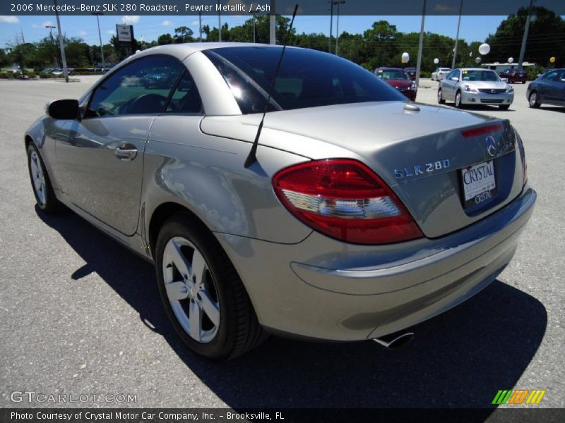 Pewter Metallic / Ash 2006 Mercedes-Benz SLK 280 Roadster