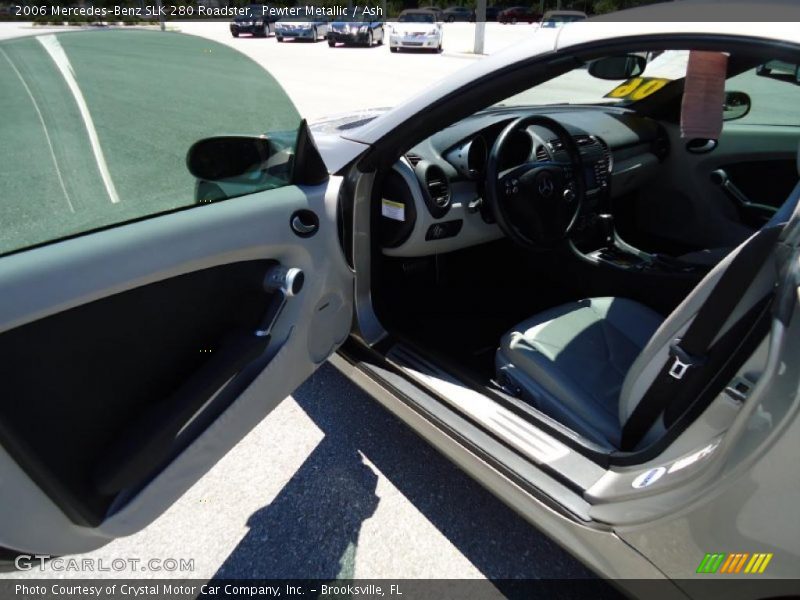 Pewter Metallic / Ash 2006 Mercedes-Benz SLK 280 Roadster