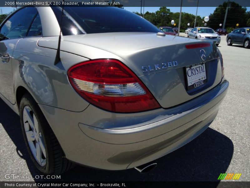 Pewter Metallic / Ash 2006 Mercedes-Benz SLK 280 Roadster