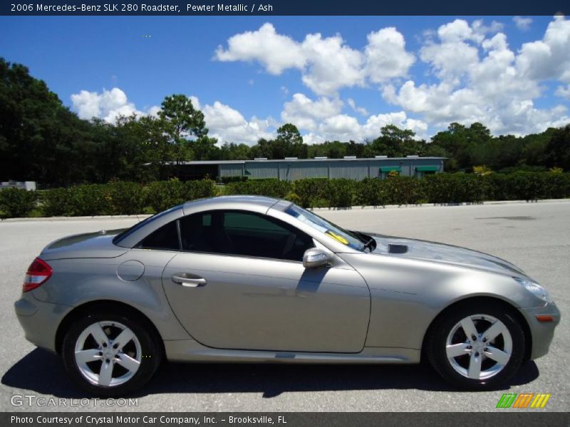 Pewter Metallic / Ash 2006 Mercedes-Benz SLK 280 Roadster