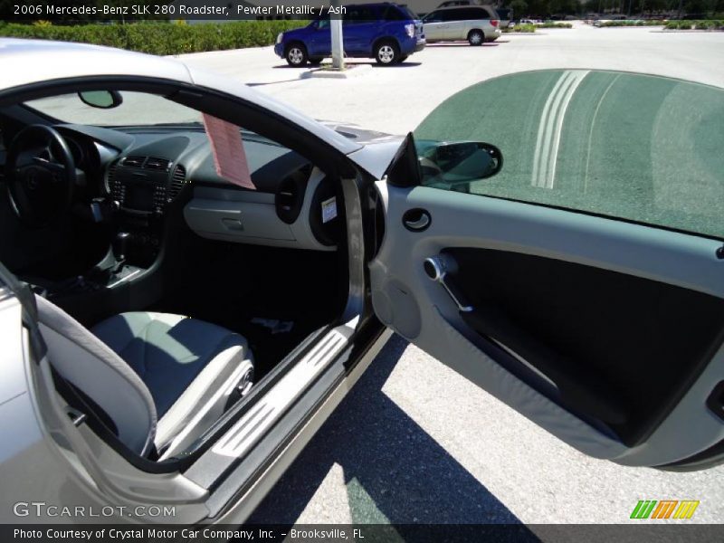 Pewter Metallic / Ash 2006 Mercedes-Benz SLK 280 Roadster