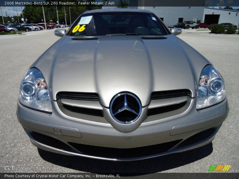 Pewter Metallic / Ash 2006 Mercedes-Benz SLK 280 Roadster