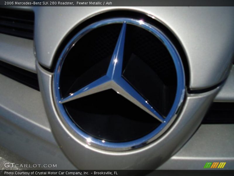 Pewter Metallic / Ash 2006 Mercedes-Benz SLK 280 Roadster