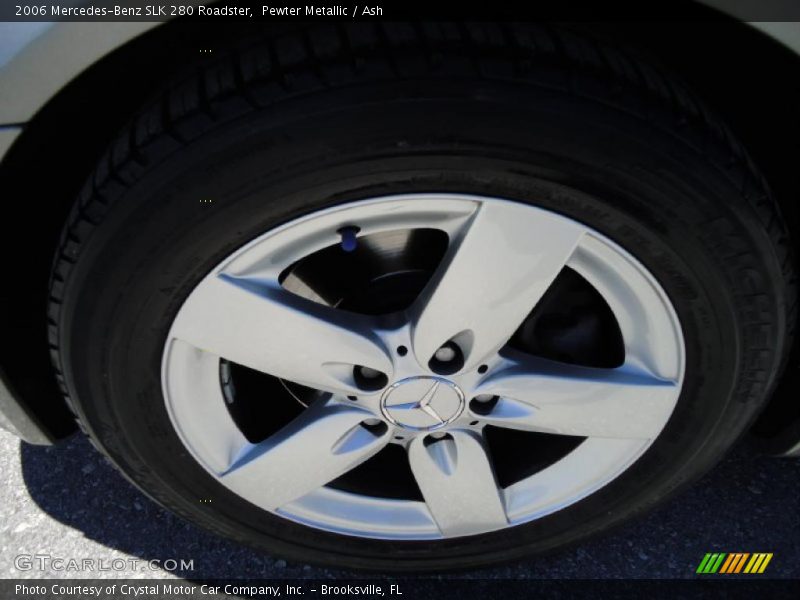 Pewter Metallic / Ash 2006 Mercedes-Benz SLK 280 Roadster