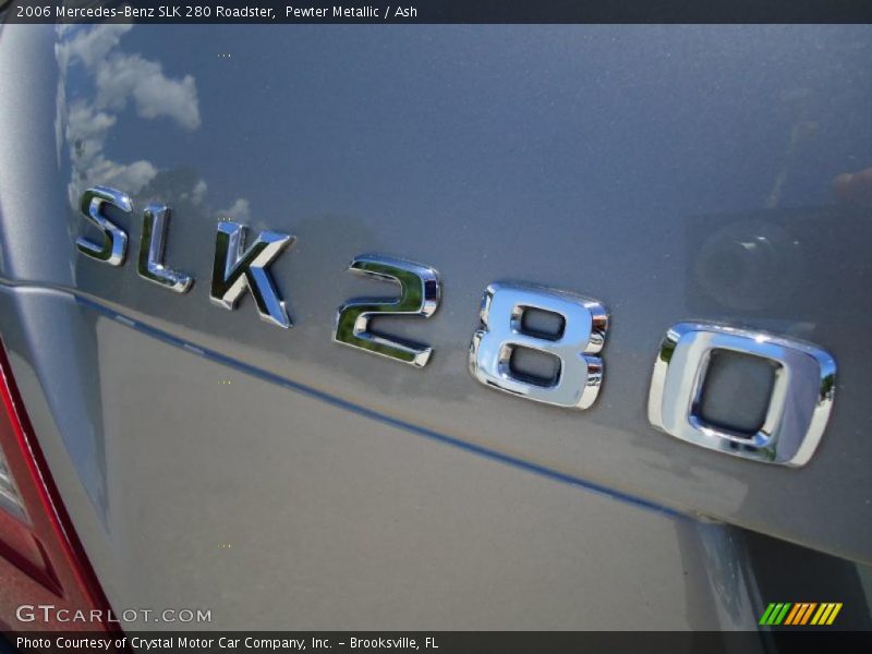 Pewter Metallic / Ash 2006 Mercedes-Benz SLK 280 Roadster