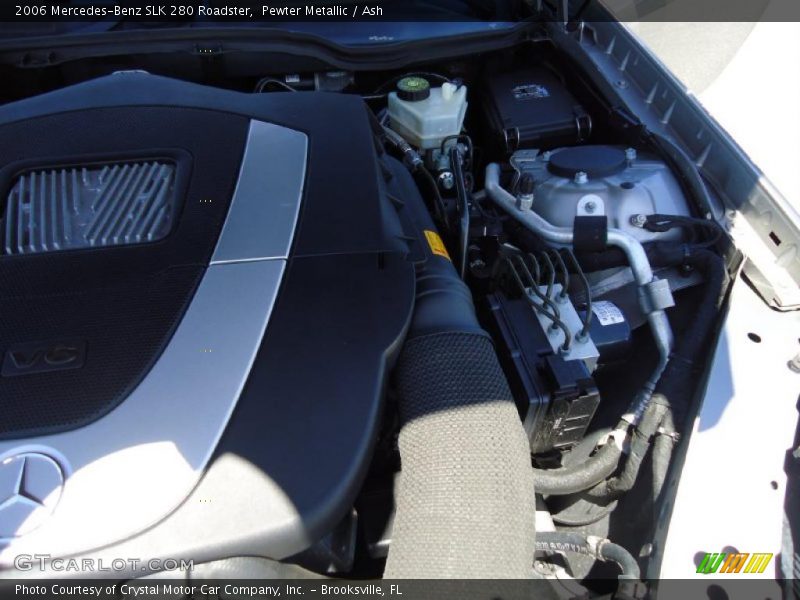 Pewter Metallic / Ash 2006 Mercedes-Benz SLK 280 Roadster