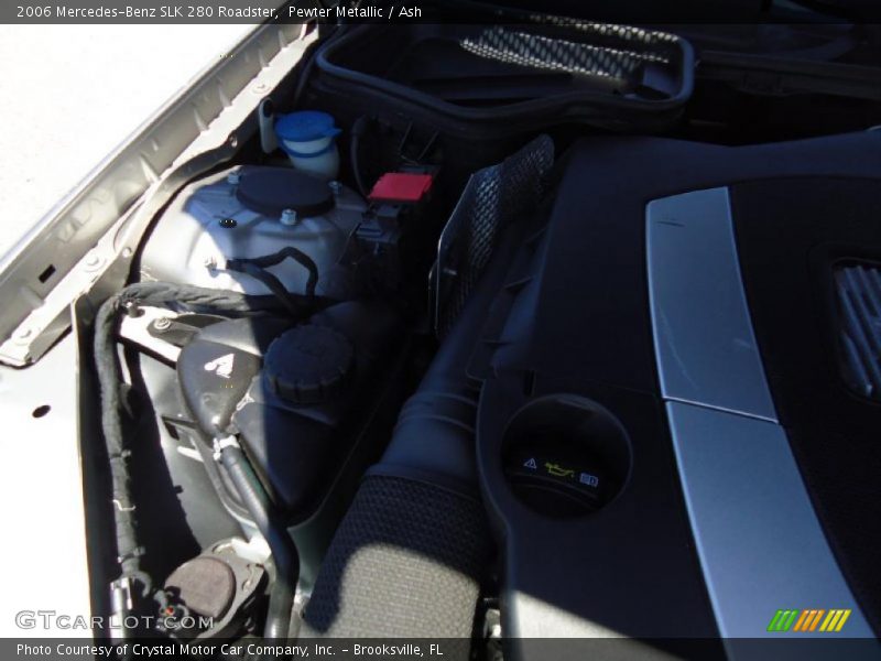 Pewter Metallic / Ash 2006 Mercedes-Benz SLK 280 Roadster
