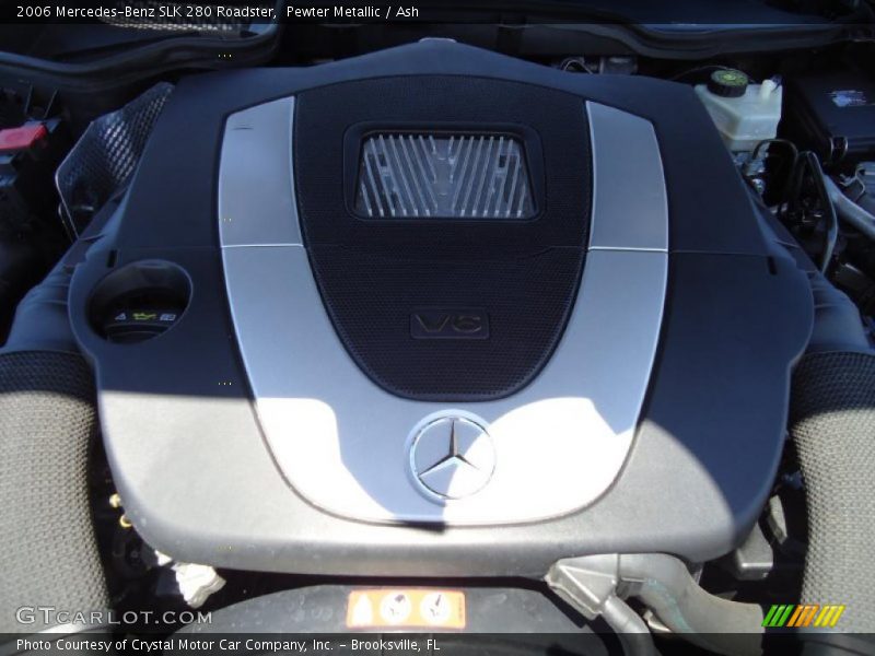 Pewter Metallic / Ash 2006 Mercedes-Benz SLK 280 Roadster