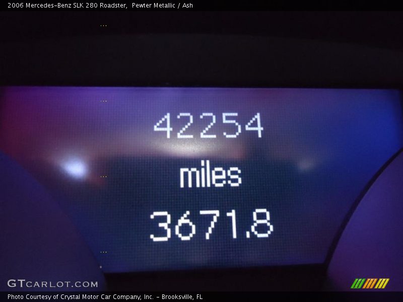 Pewter Metallic / Ash 2006 Mercedes-Benz SLK 280 Roadster