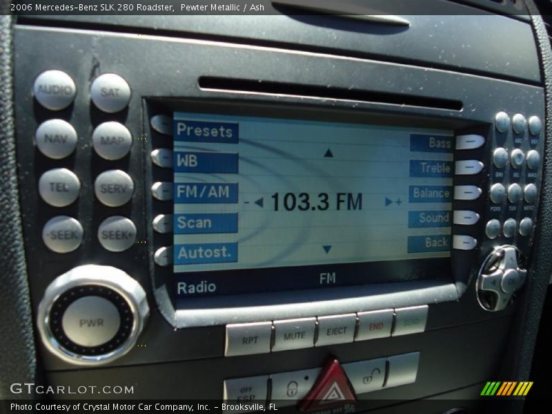 Pewter Metallic / Ash 2006 Mercedes-Benz SLK 280 Roadster