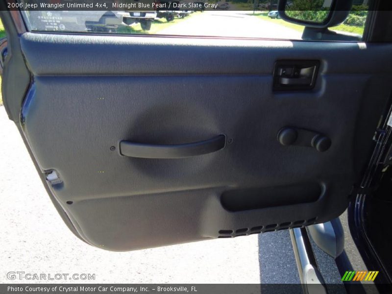 Midnight Blue Pearl / Dark Slate Gray 2006 Jeep Wrangler Unlimited 4x4