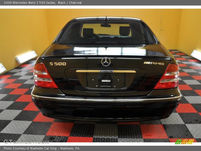 Black / Charcoal 2000 Mercedes-Benz S 500 Sedan