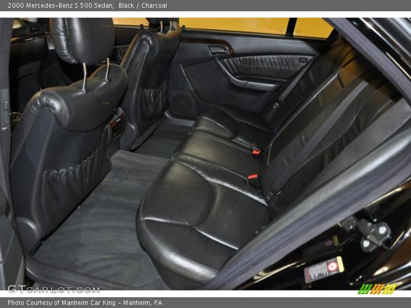 Black / Charcoal 2000 Mercedes-Benz S 500 Sedan
