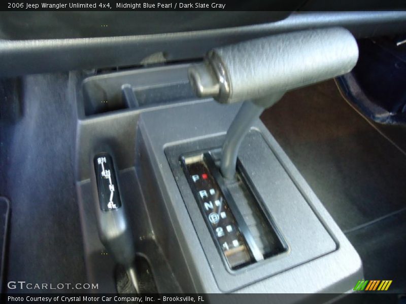 Midnight Blue Pearl / Dark Slate Gray 2006 Jeep Wrangler Unlimited 4x4