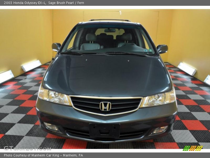Sage Brush Pearl / Fern 2003 Honda Odyssey EX-L