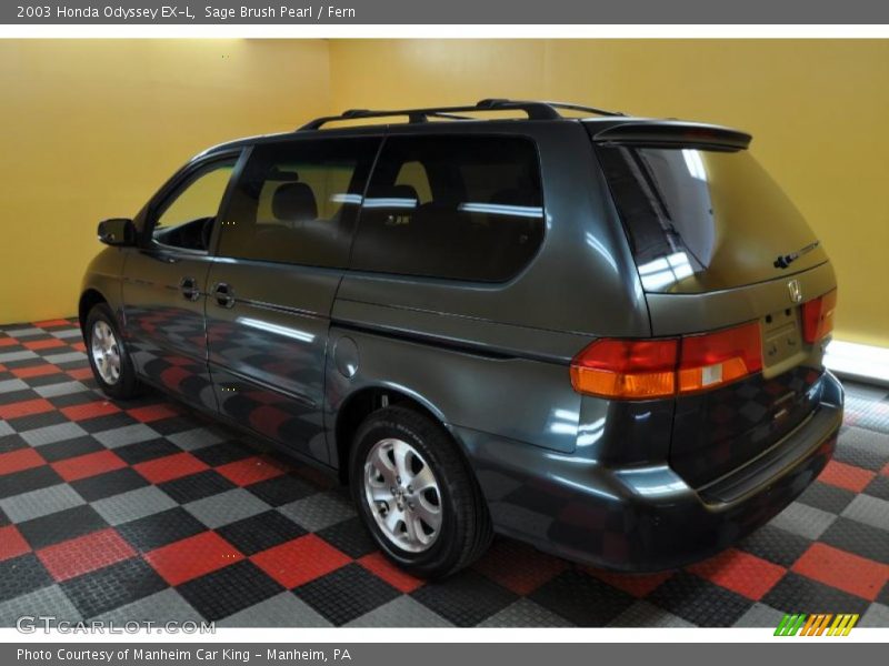 Sage Brush Pearl / Fern 2003 Honda Odyssey EX-L