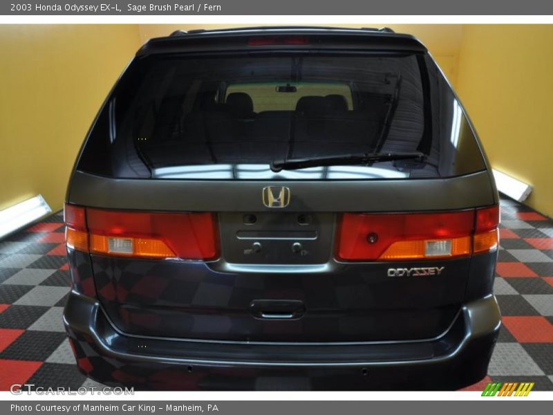 Sage Brush Pearl / Fern 2003 Honda Odyssey EX-L