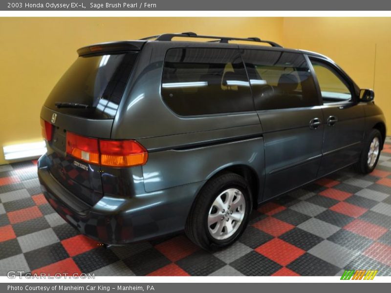 Sage Brush Pearl / Fern 2003 Honda Odyssey EX-L