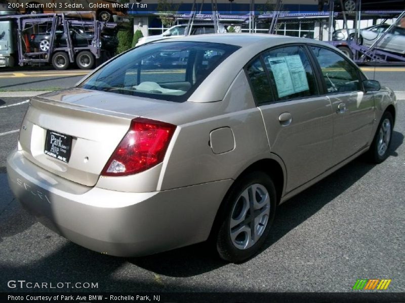 Golden Wheat / Tan 2004 Saturn ION 3 Sedan