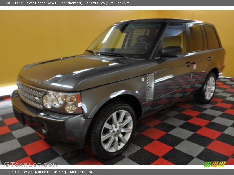 Bonatti Grey / Jet Black/Jet 2006 Land Rover Range Rover Supercharged