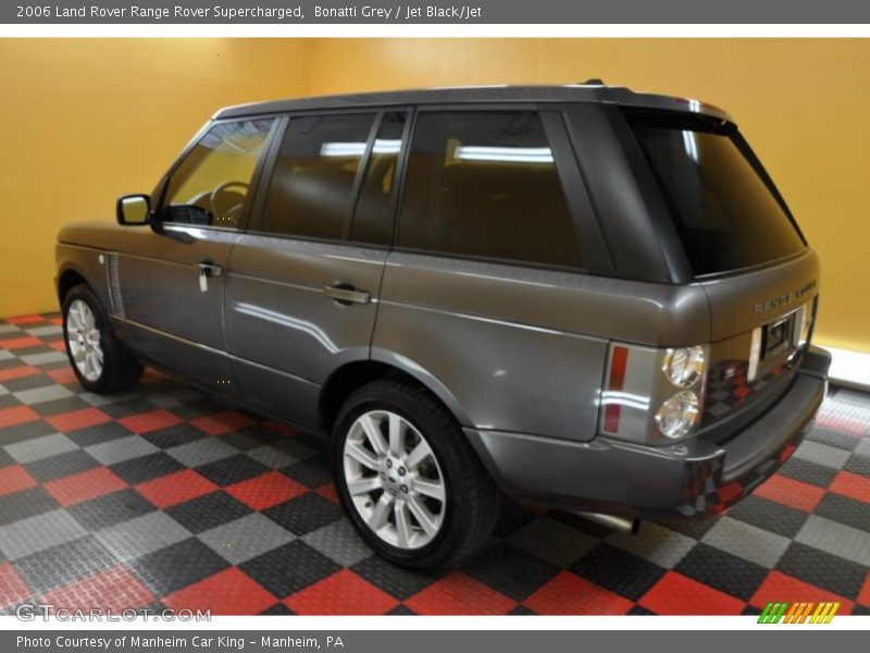 Bonatti Grey / Jet Black/Jet 2006 Land Rover Range Rover Supercharged