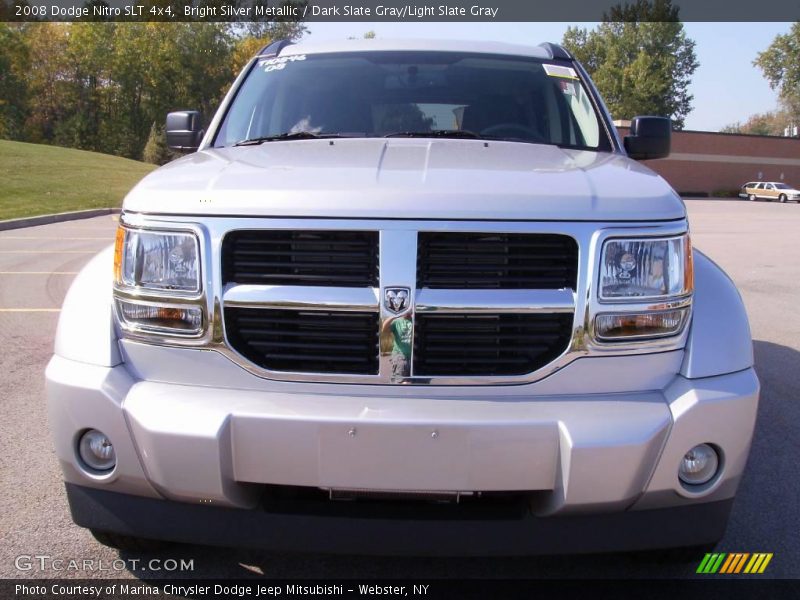 Bright Silver Metallic / Dark Slate Gray/Light Slate Gray 2008 Dodge Nitro SLT 4x4