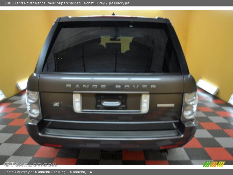 Bonatti Grey / Jet Black/Jet 2006 Land Rover Range Rover Supercharged