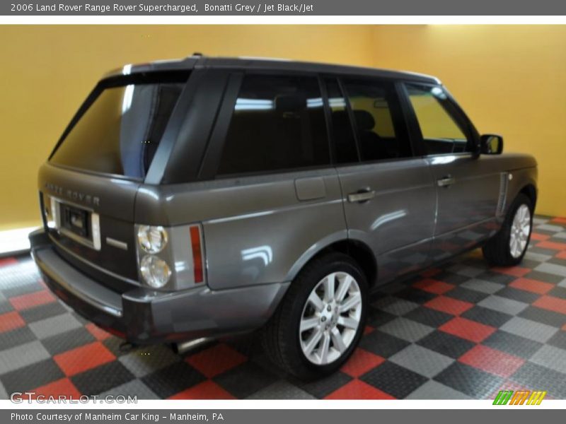 Bonatti Grey / Jet Black/Jet 2006 Land Rover Range Rover Supercharged