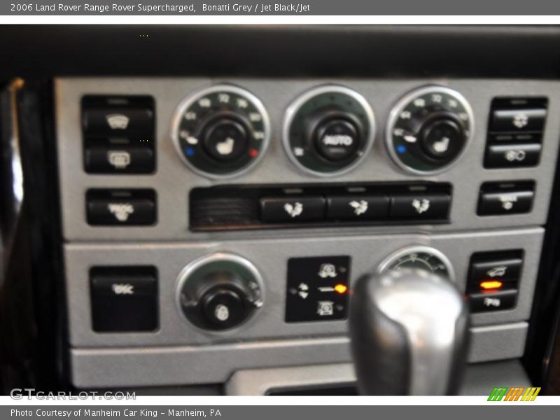 Bonatti Grey / Jet Black/Jet 2006 Land Rover Range Rover Supercharged