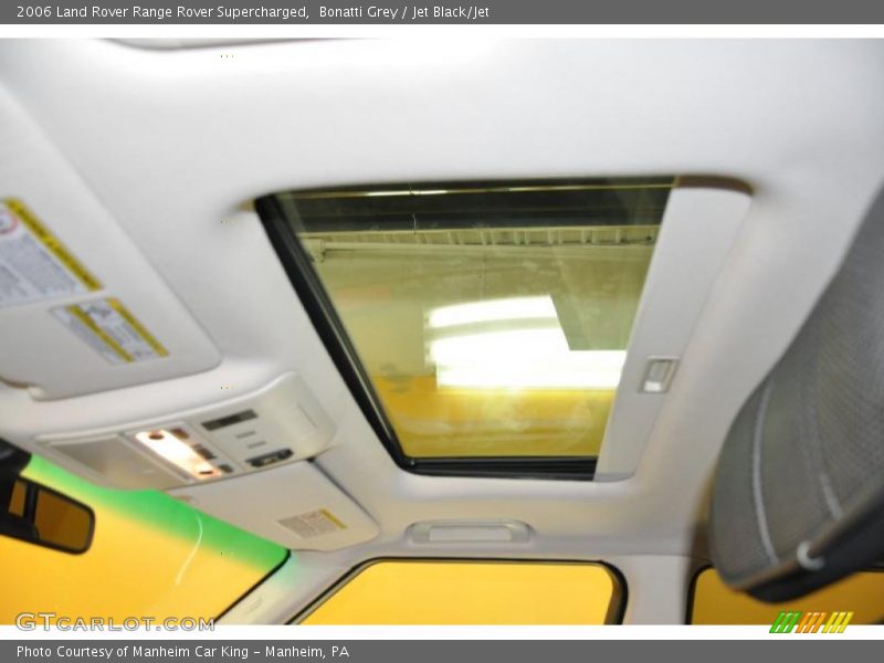 Bonatti Grey / Jet Black/Jet 2006 Land Rover Range Rover Supercharged