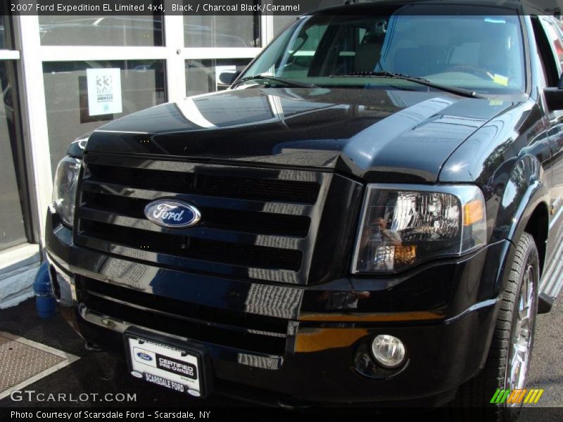 Black / Charcoal Black/Caramel 2007 Ford Expedition EL Limited 4x4