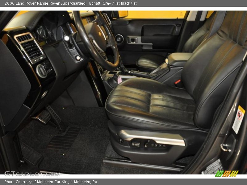 Bonatti Grey / Jet Black/Jet 2006 Land Rover Range Rover Supercharged