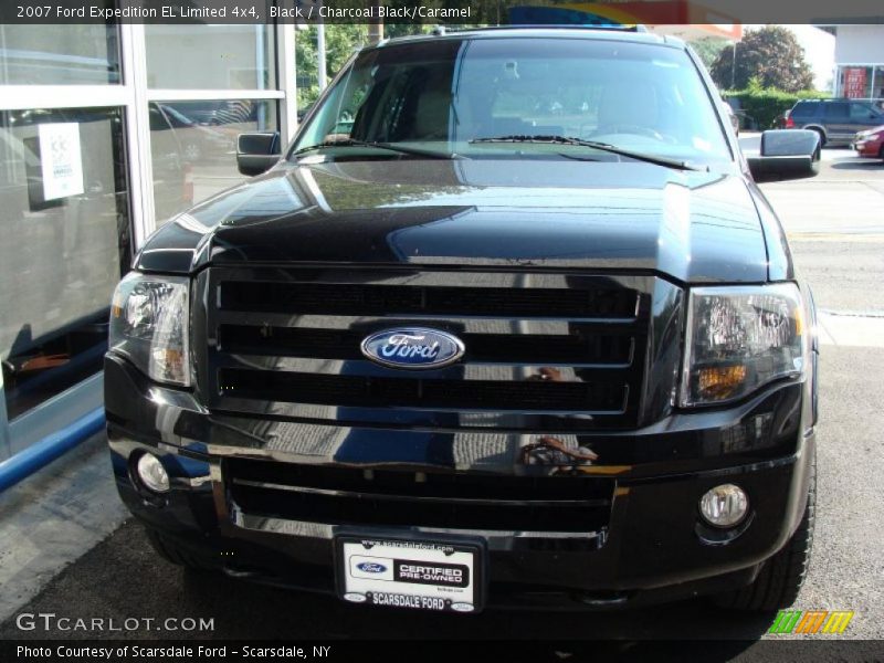 Black / Charcoal Black/Caramel 2007 Ford Expedition EL Limited 4x4