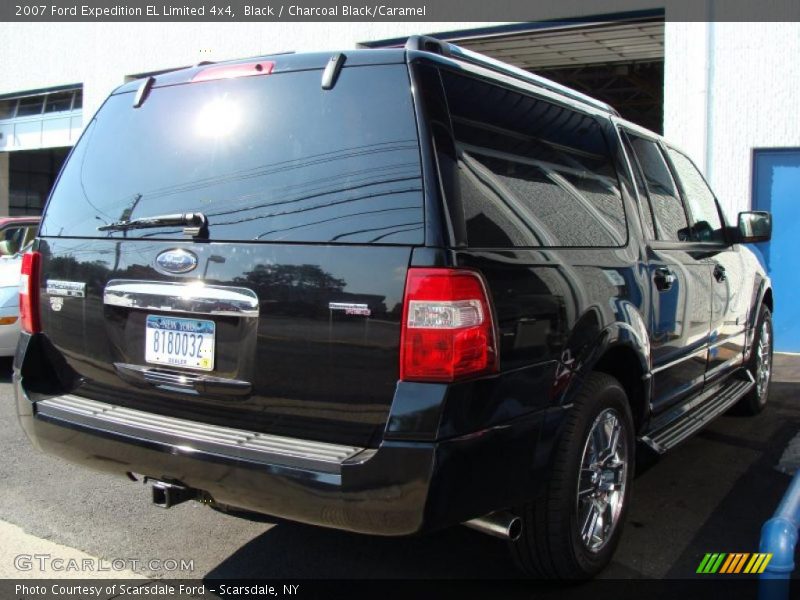 Black / Charcoal Black/Caramel 2007 Ford Expedition EL Limited 4x4