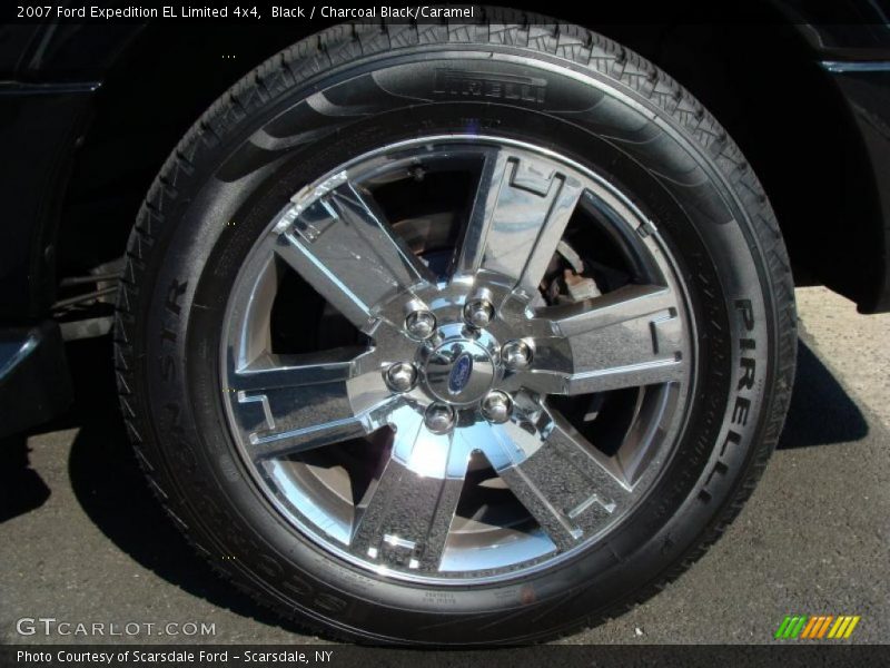 Black / Charcoal Black/Caramel 2007 Ford Expedition EL Limited 4x4