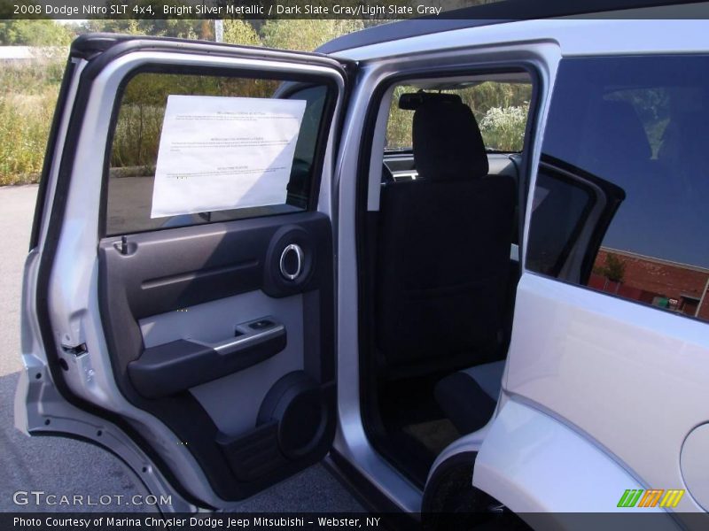 Bright Silver Metallic / Dark Slate Gray/Light Slate Gray 2008 Dodge Nitro SLT 4x4