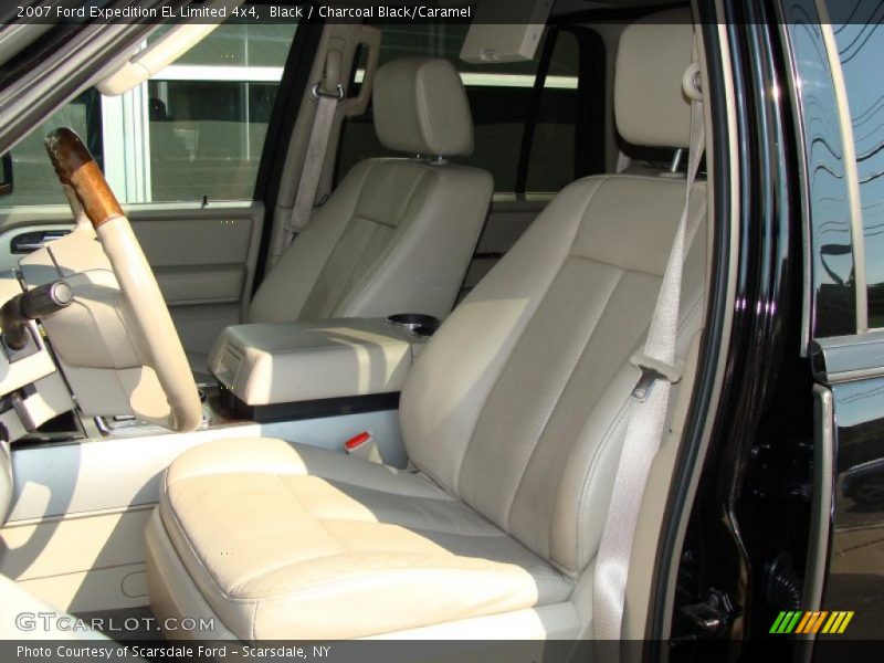 Black / Charcoal Black/Caramel 2007 Ford Expedition EL Limited 4x4