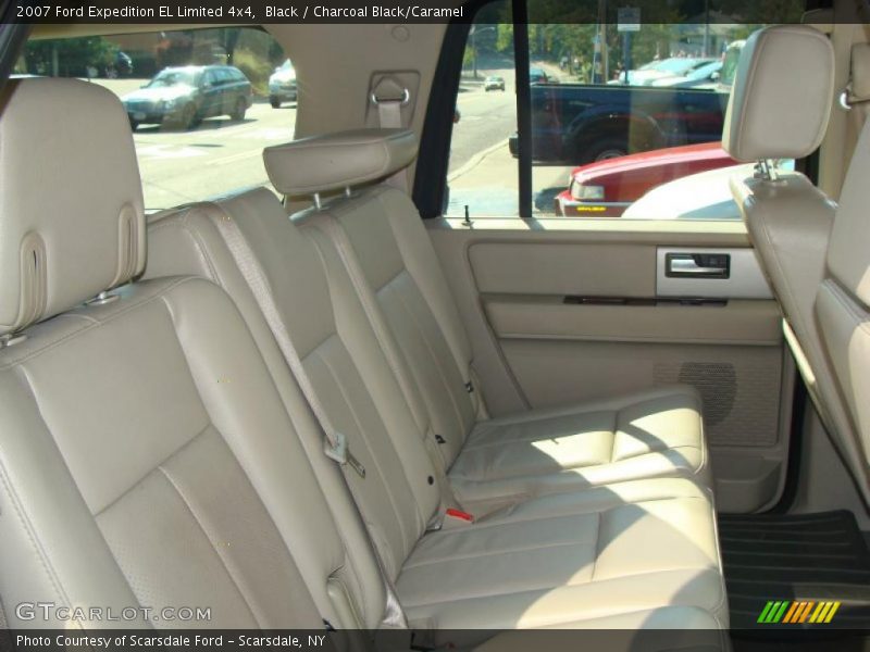 Black / Charcoal Black/Caramel 2007 Ford Expedition EL Limited 4x4