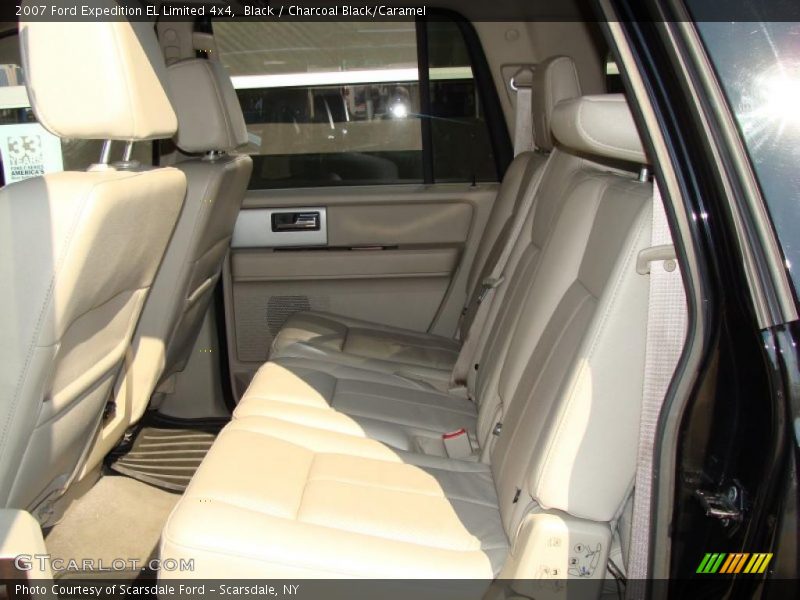 Black / Charcoal Black/Caramel 2007 Ford Expedition EL Limited 4x4