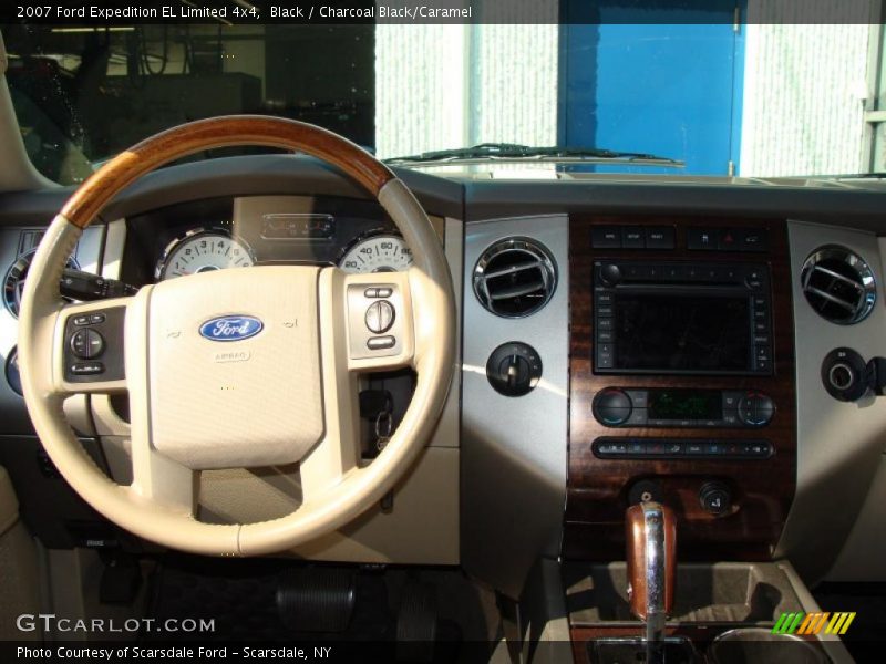 Black / Charcoal Black/Caramel 2007 Ford Expedition EL Limited 4x4