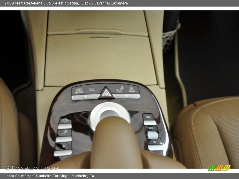 Black / Savanna/Cashmere 2009 Mercedes-Benz S 550 4Matic Sedan