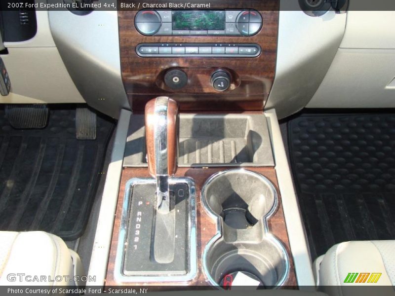 Black / Charcoal Black/Caramel 2007 Ford Expedition EL Limited 4x4